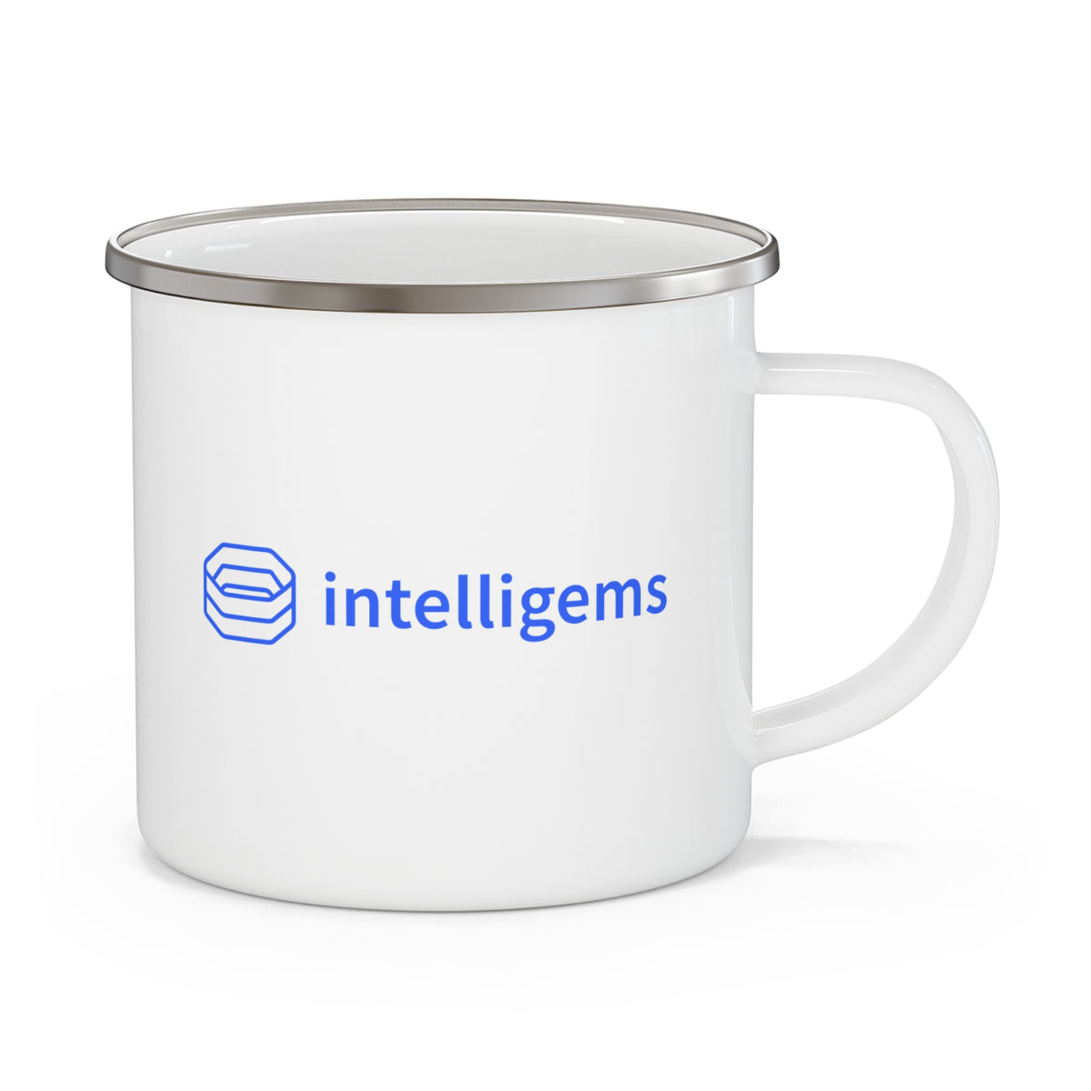"TESTING" - Enamel Camping Mug (12 oz)