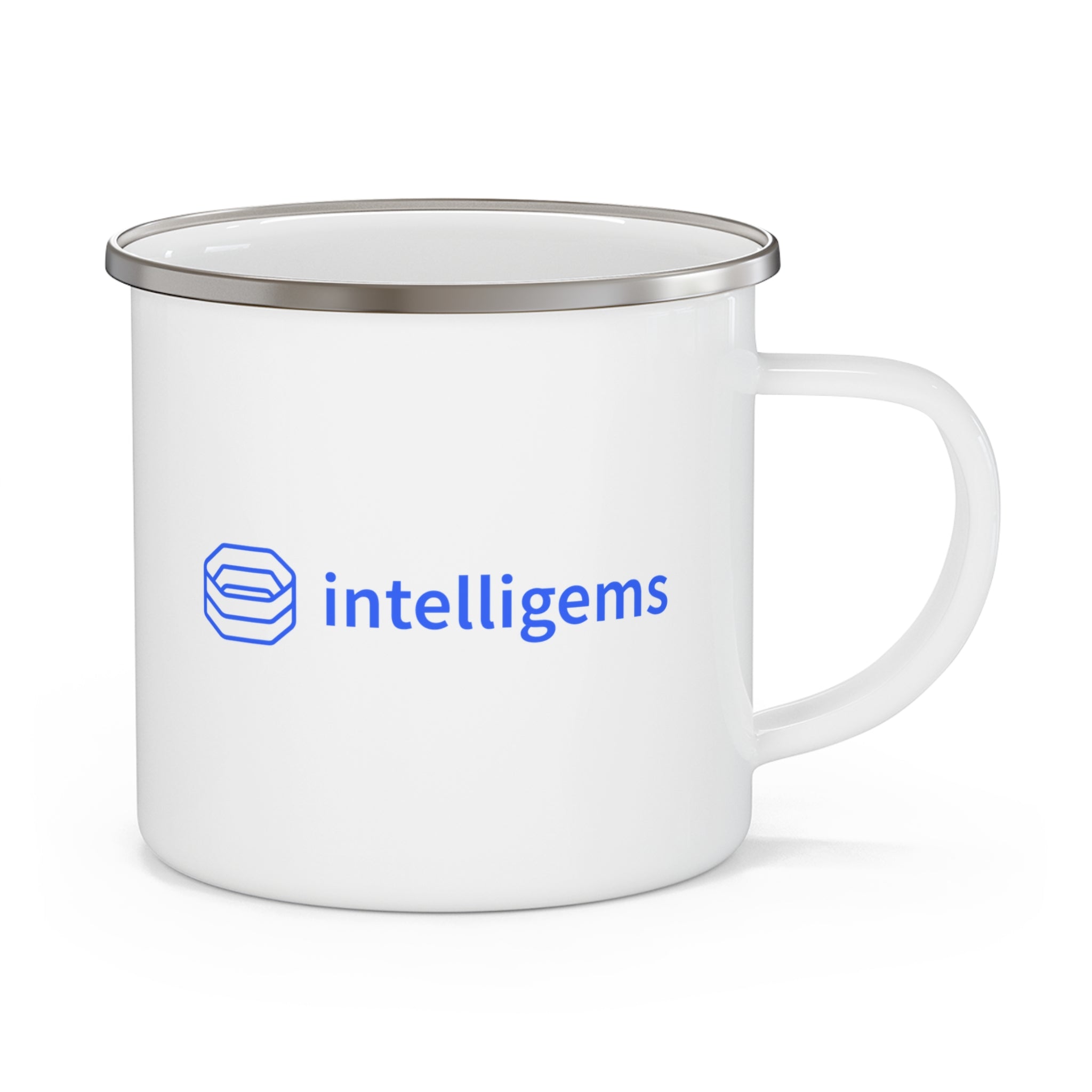 "TESTING" - Enamel Camping Mug (12 oz)