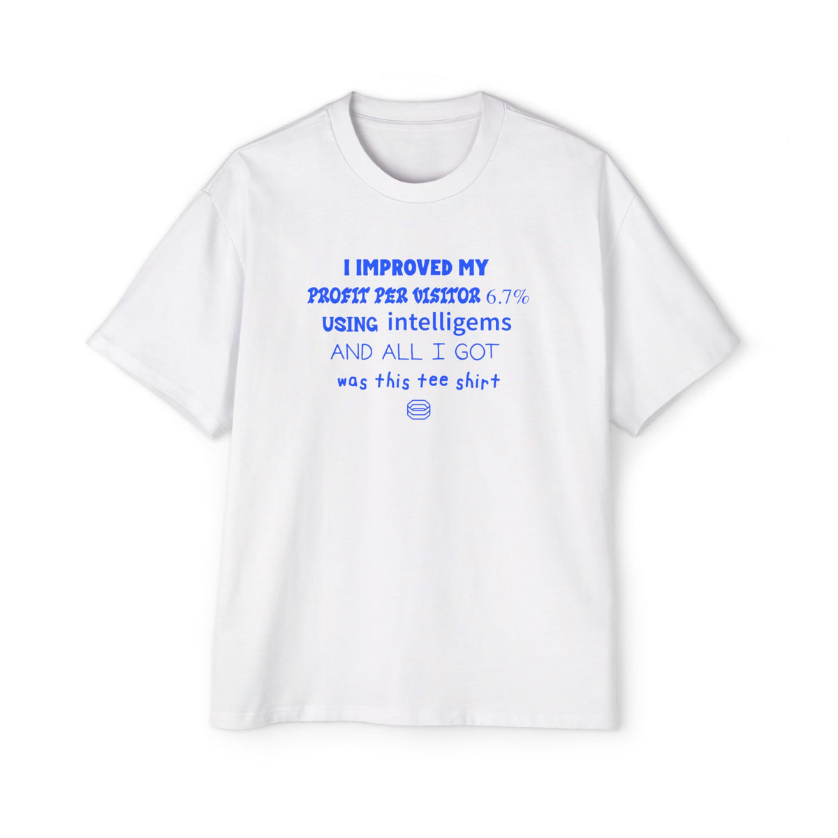 Profit Going Up - Oversized Men’s T‑Shirt
