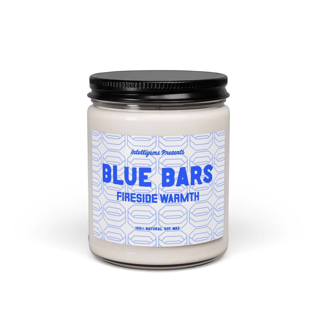 Blue Bars Fireside Warmth - Soy Candle (9oz)