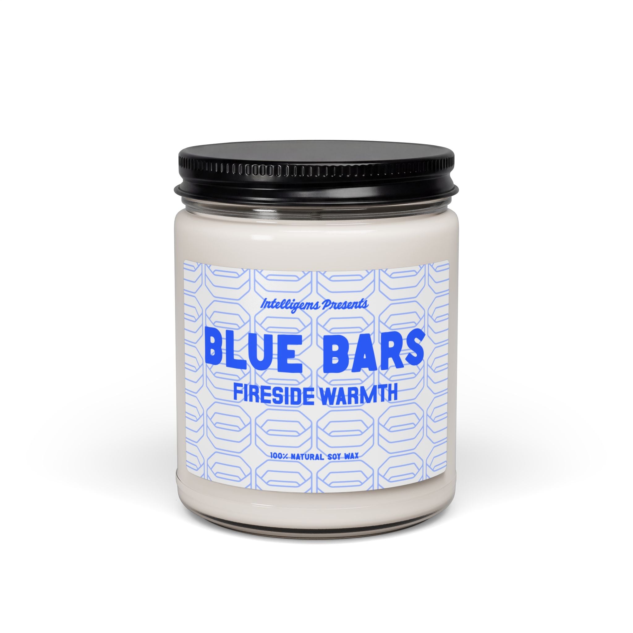 Blue Bars Fireside Warmth - Soy Candle (9oz)