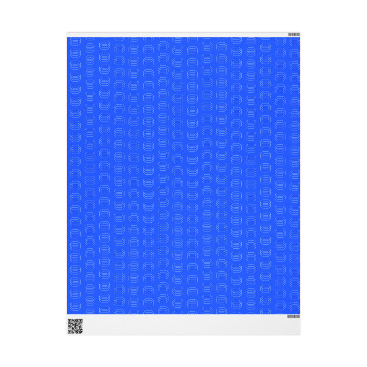 Blue & White Wrapping Paper