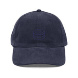 The IG Logo Corduroy Hat – Navy (Embroidered)