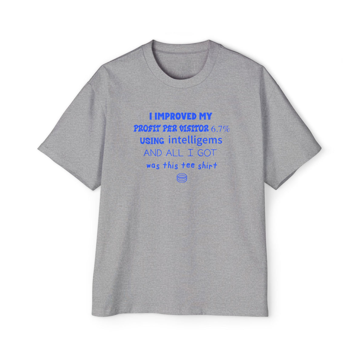 Profit Going Up - Oversized Men’s T‑Shirt