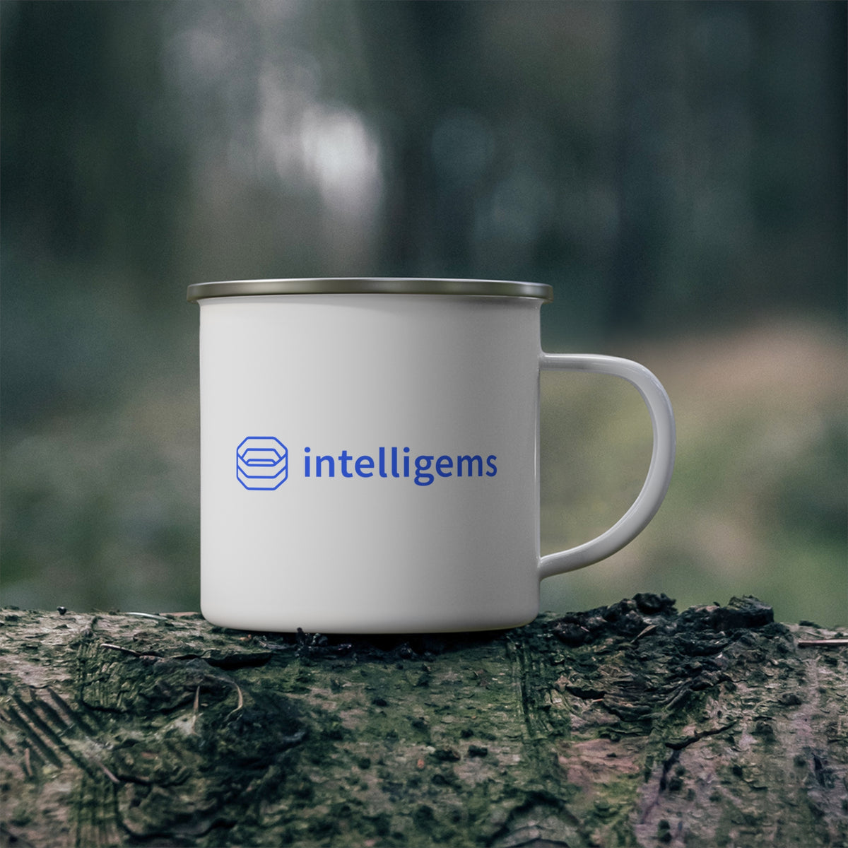 "TESTING" - Enamel Camping Mug (12 oz)