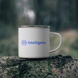"TESTING" - Enamel Camping Mug (12 oz)