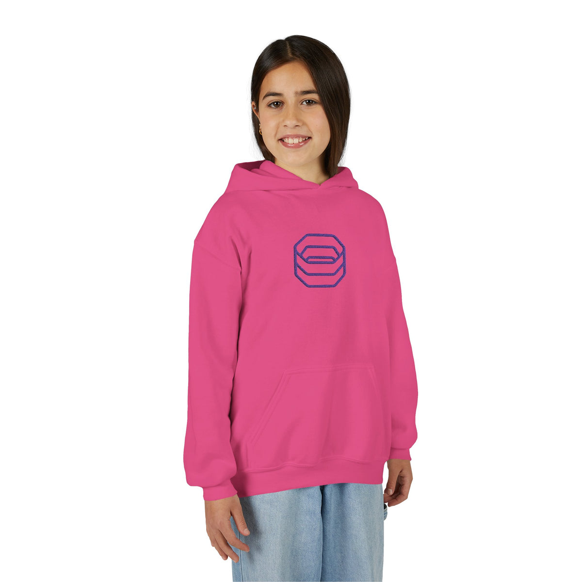 Glyph Logo - Youth Hoodie (Embroidered)