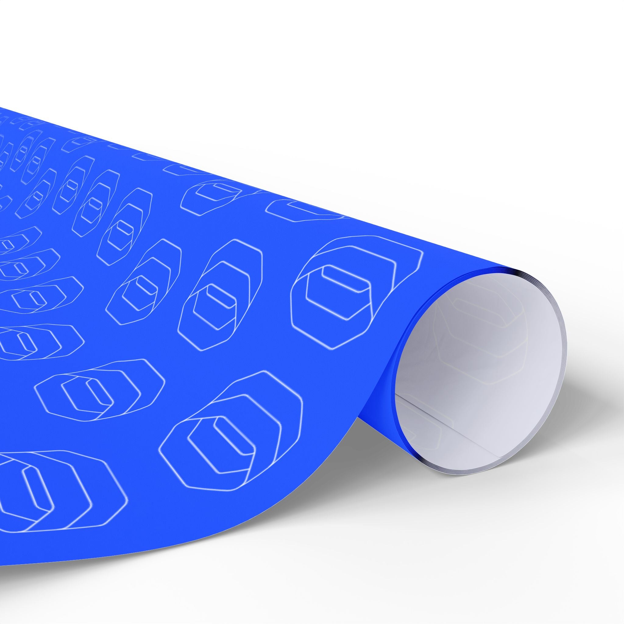 Blue & White Wrapping Paper
