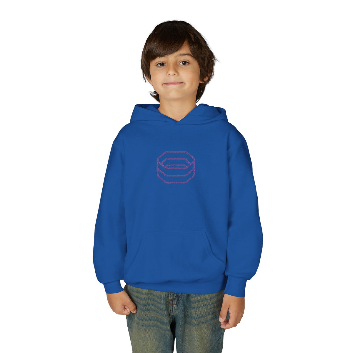 Glyph Logo - Youth Hoodie (Embroidered)