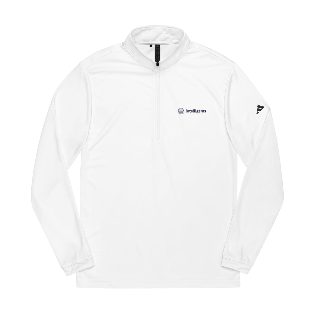 IG Logo - adidas Quarter-Zip Pullover (Embroidered)