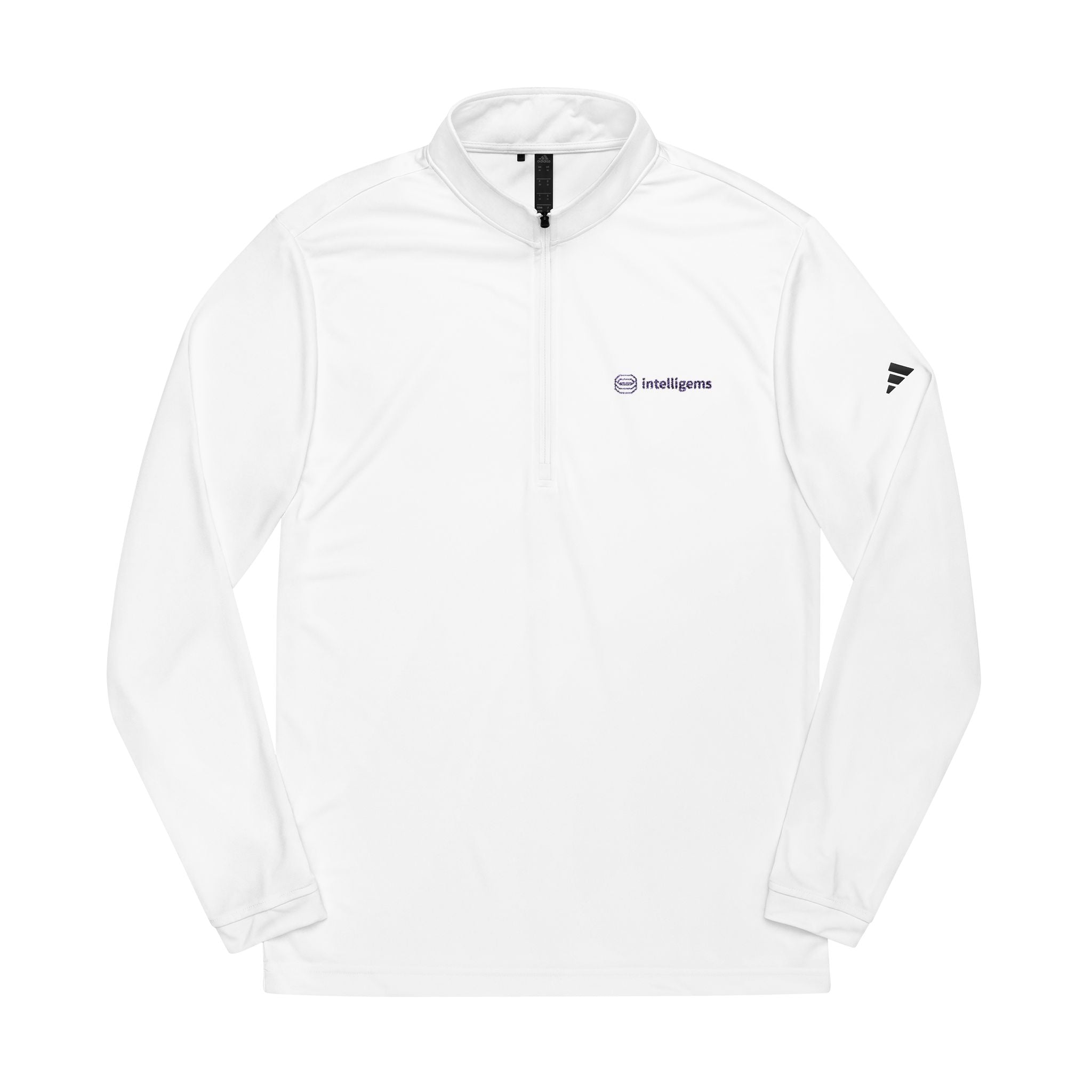 IG Logo - adidas Quarter-Zip Pullover (Embroidered)