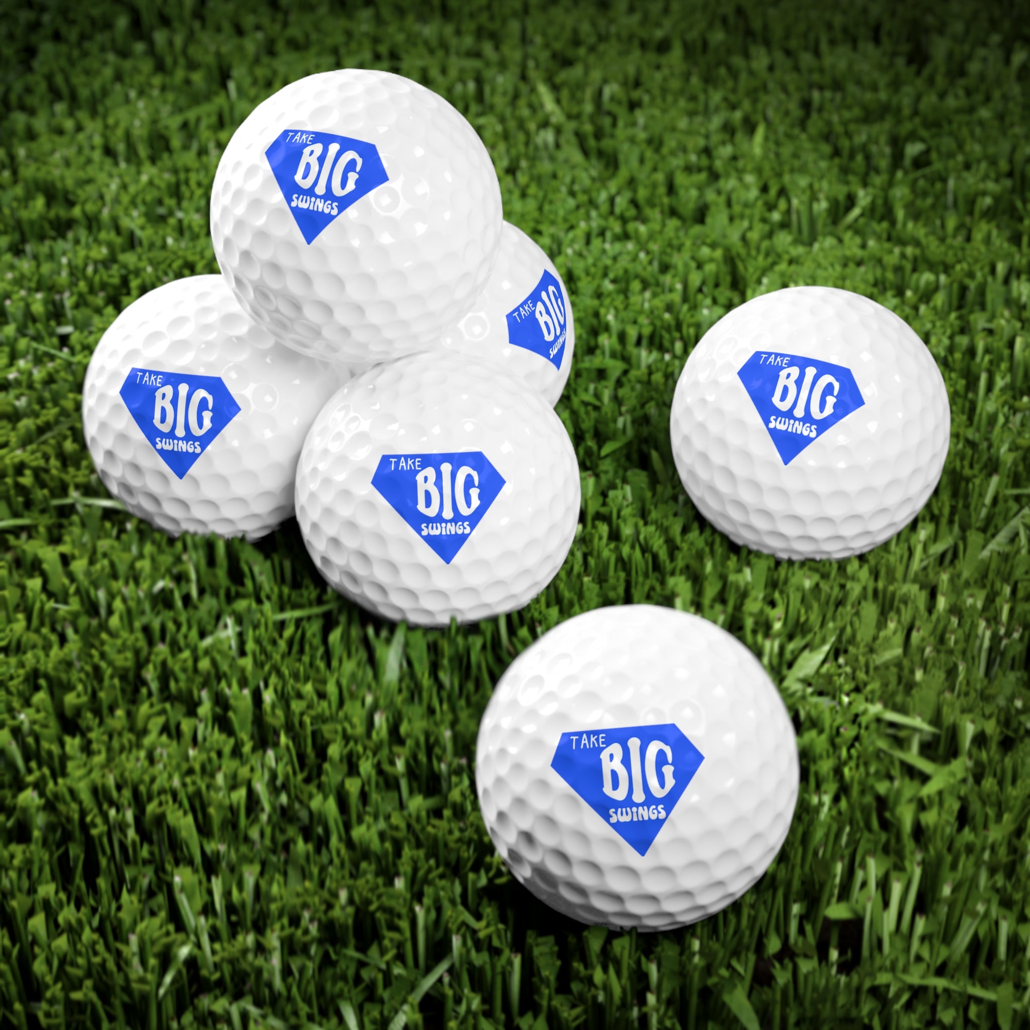 Take Big Swings - Golf Balls (6 Pack)