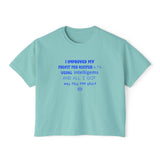 Profit Going Up - Women’s Boxy Tee