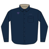 Diamond - Long Sleeve Button-Down (Embroidered)