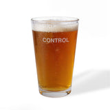 Control Variant - Engraved Glass Pint (16 oz)