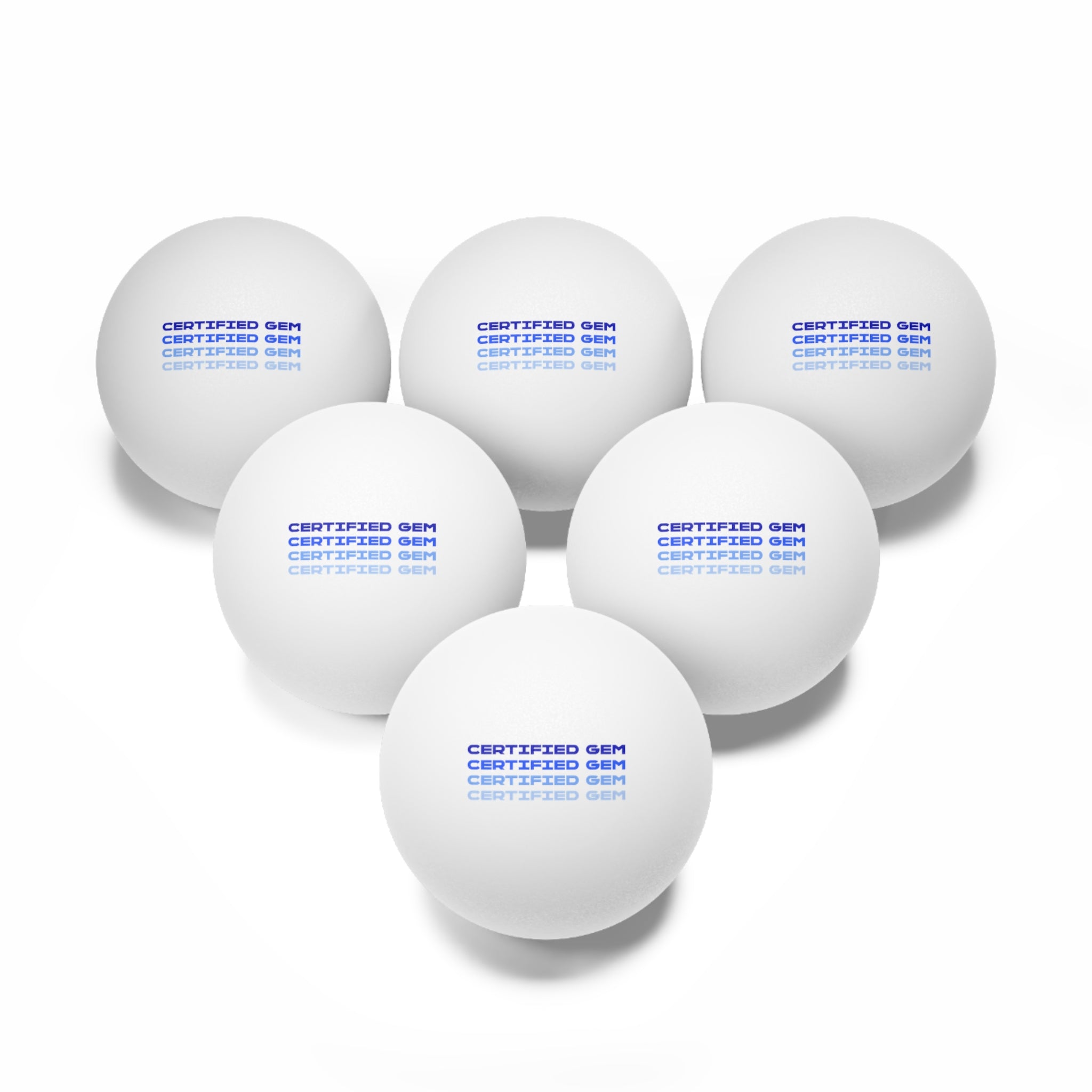 Ping Pong Balls (6-Pack)