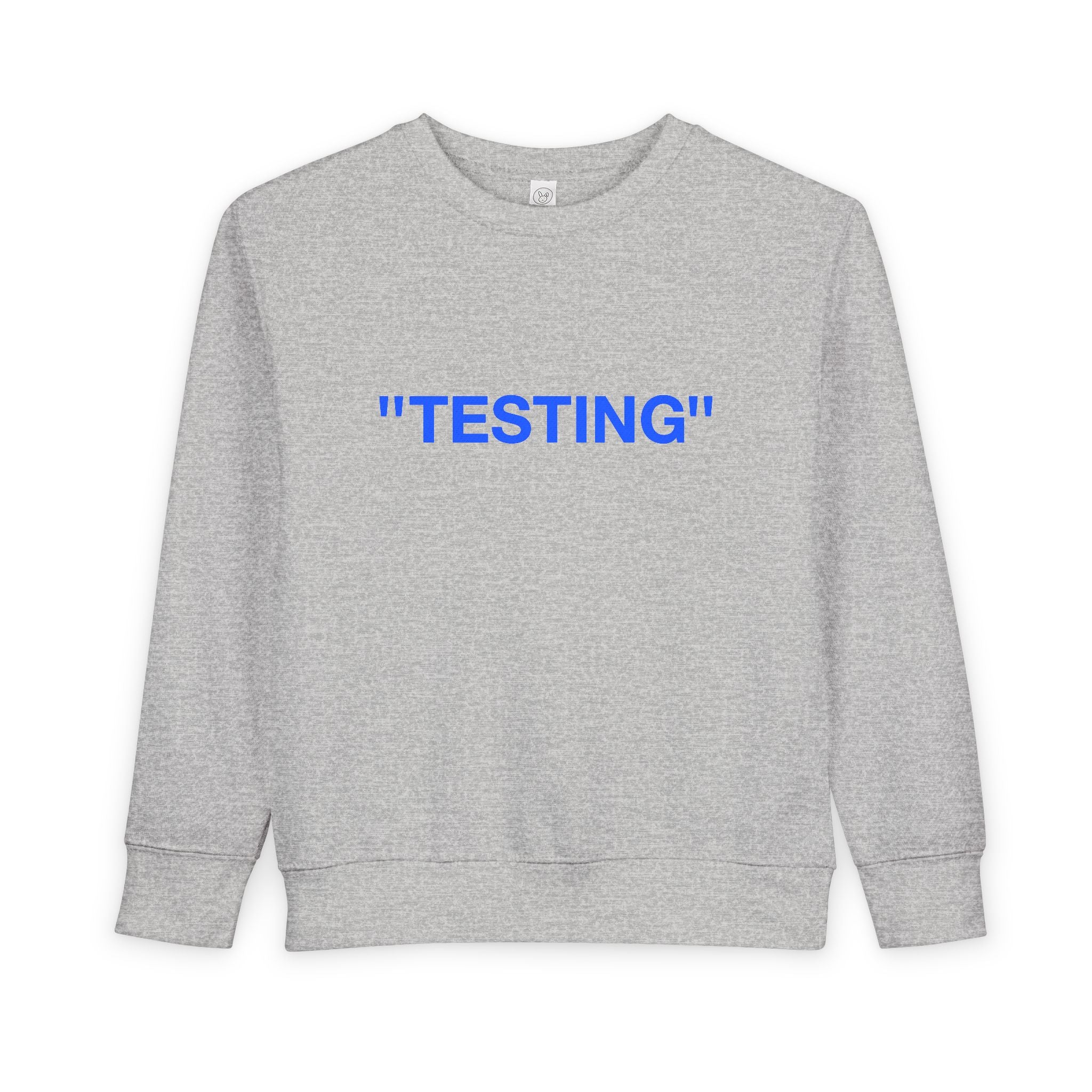 "TESTING" - Toddler Crewneck Sweatshirt