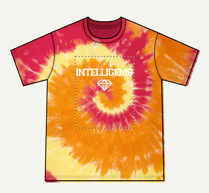 Intelligems - Youth Tie-Dye Tee
