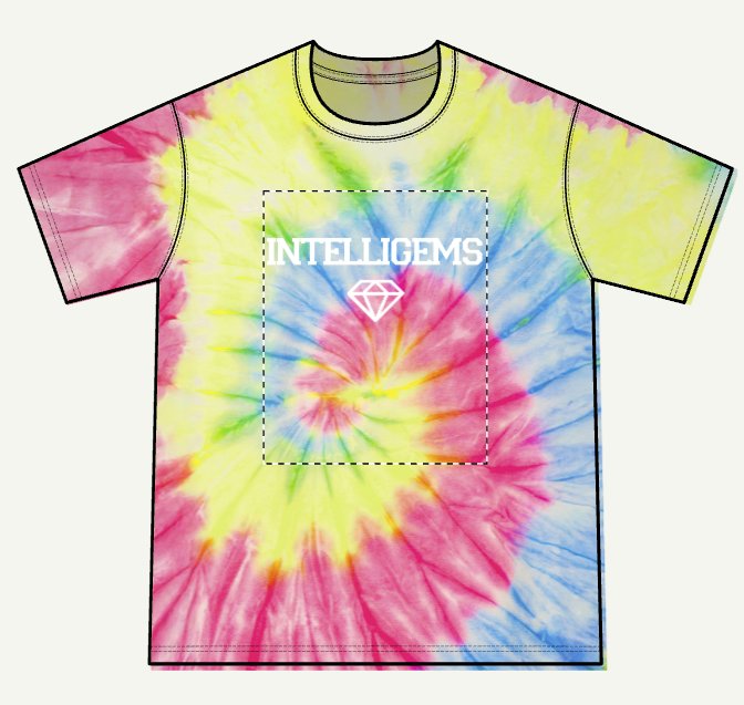 Intelligems - Youth Tie-Dye Tee