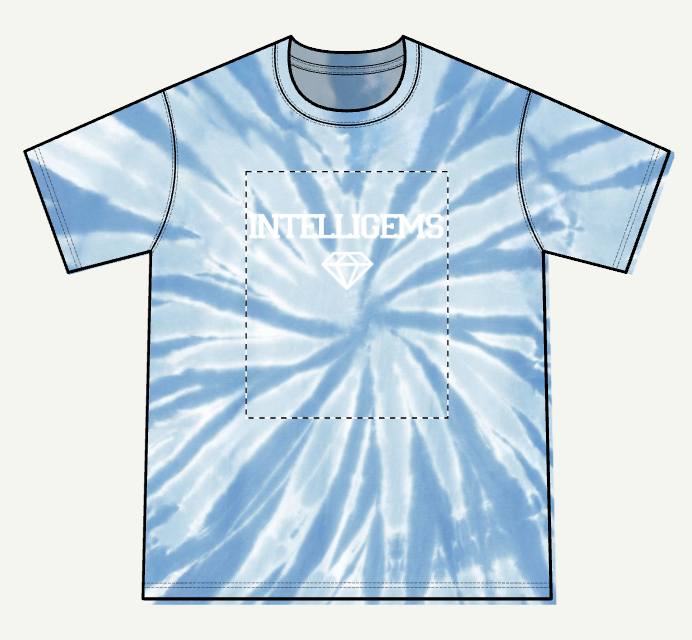 Intelligems - Youth Tie-Dye Tee