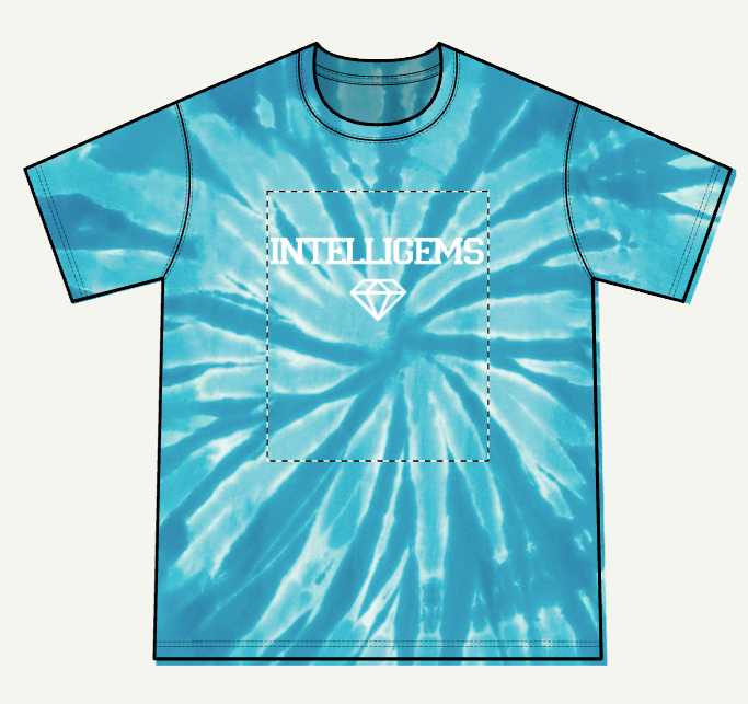 Intelligems - Youth Tie-Dye Tee