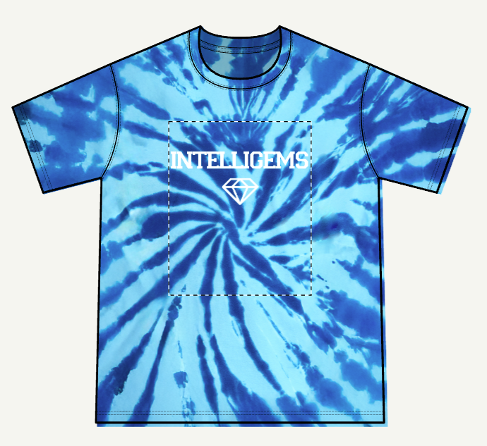 Intelligems - Youth Tie-Dye Tee