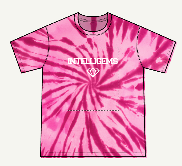 Intelligems - Youth Tie-Dye Tee